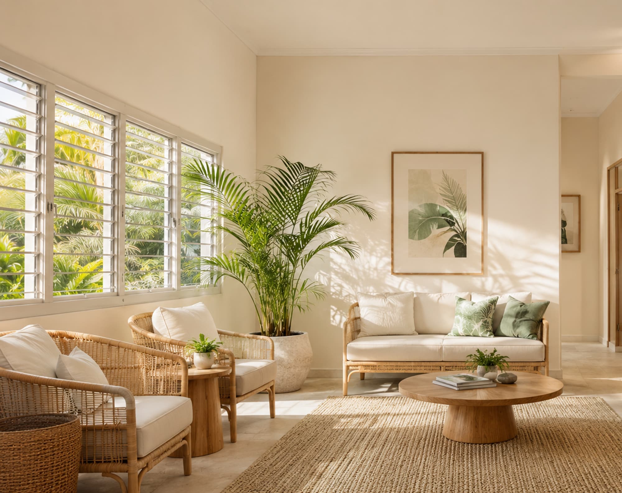 The Calabash Health waiting room in soft morning light
