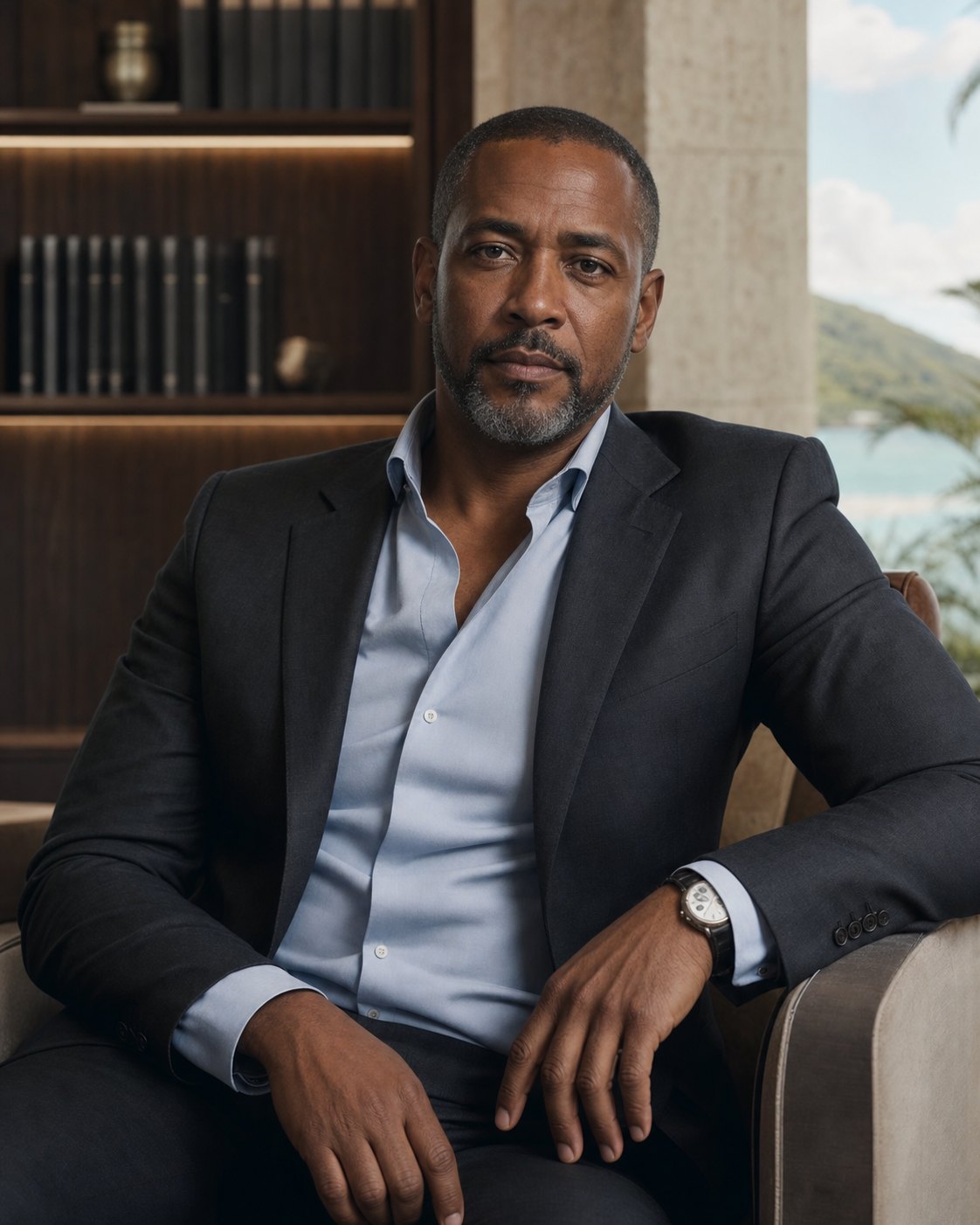 Portrait of Julian Hart, partner at Veyra